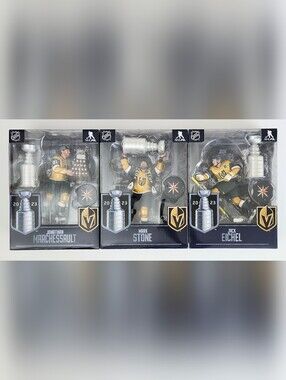 Stanley Cup Vegas Golden Knights 7" NHL Legacy Series Figure Bundle